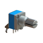 9mm Rotary Potentiometers (Metal Shaft) -with / without Swit